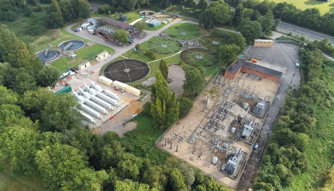 Water treatment facility civil engineering works